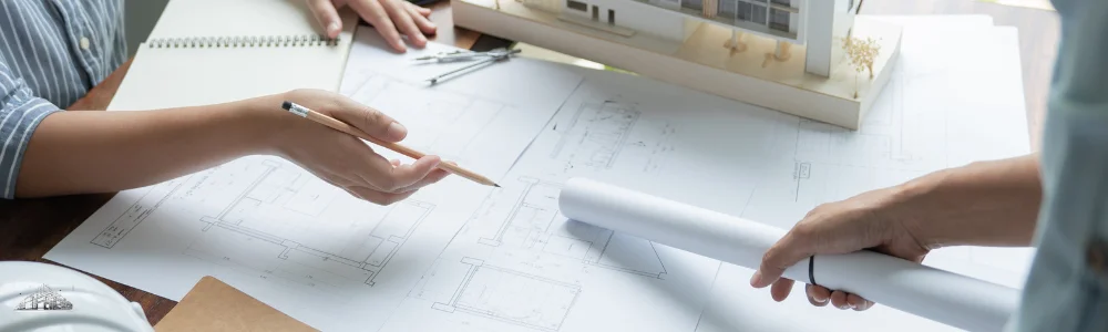 Construcción de un tejado nuevo desde estructura